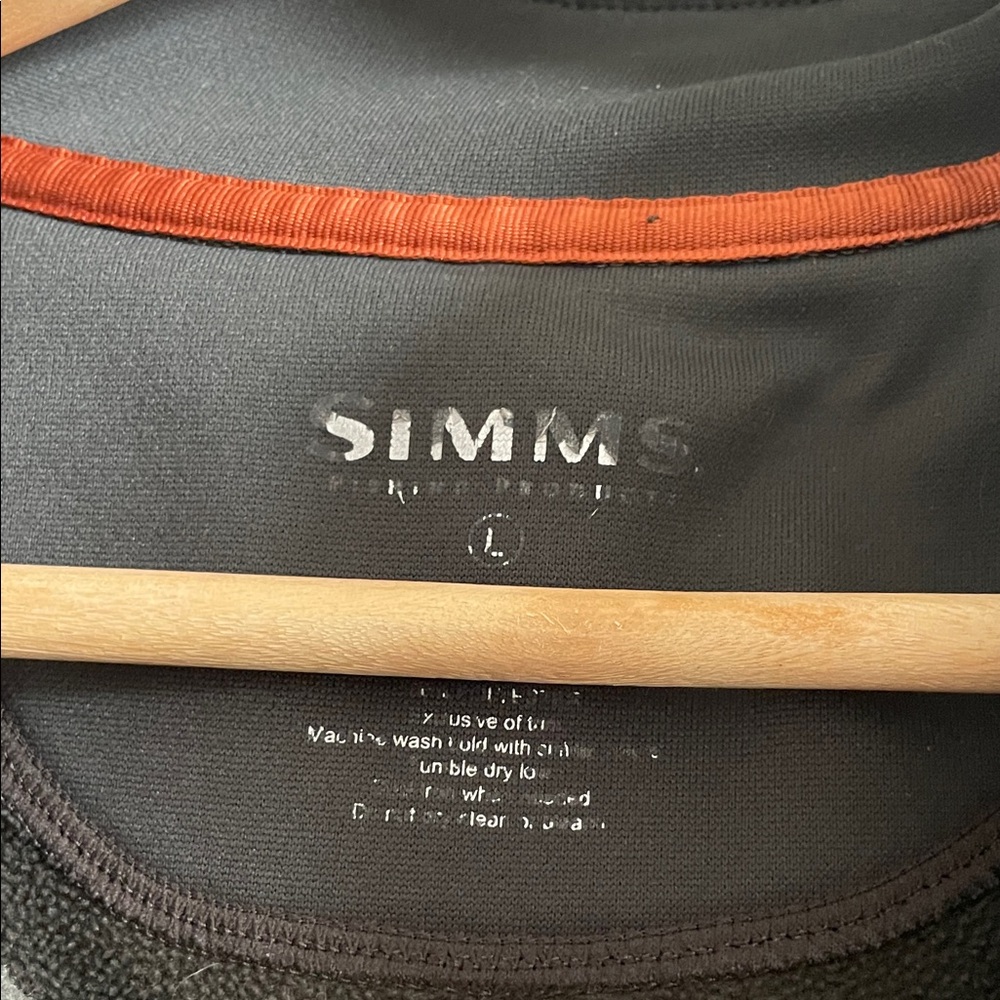 Simms Dark Gray Pullover - image 4